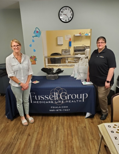 Fussell Group Insurance Agent at Livingston parish event
