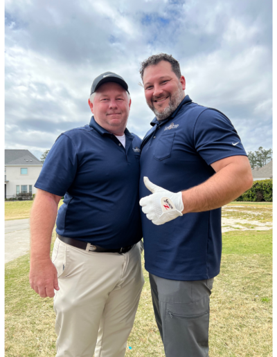 Fussell Group Insurance Agents at gold tournament for Non-profit